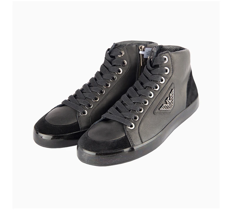 商品Emporio Armani|EMPORIO ARMANI 黑色女士运动鞋 X4Z023-XB496-K001,价格¥1147,第5张图片详细描述