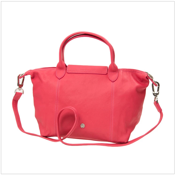 商品[国内直发] Longchamp|Longchamp 珑骧 女士小羊皮折叠包手提斜挎包 1512737018,价格¥1069,第6张图片详细描述