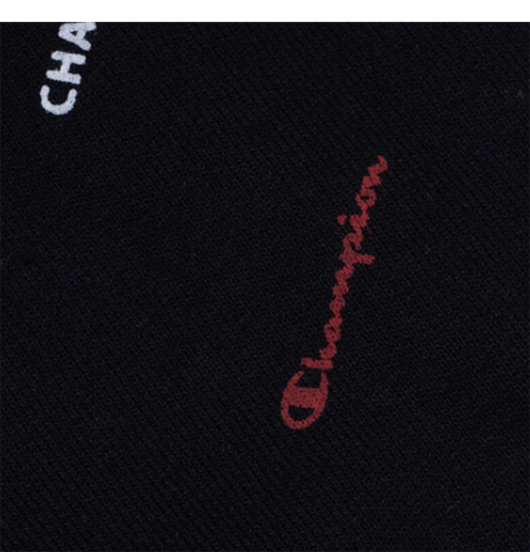 商品CHAMPION|冠军 男款黑色草写印花logo运动裤 athletics线 P5740P-AYUF,价格¥267,第5张图片详细描述