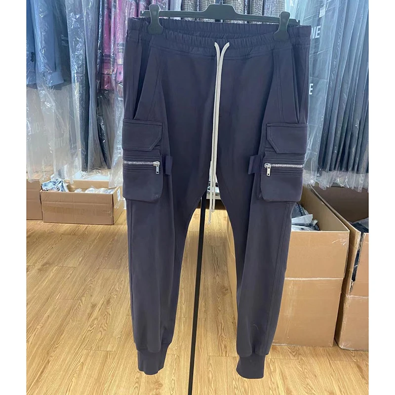 商品Rick Owens|RICK OWENS 男款紫色翻袋工装裤偏小2码 RU21S6396-BA-76,价格¥3046,第1张图片详细描述