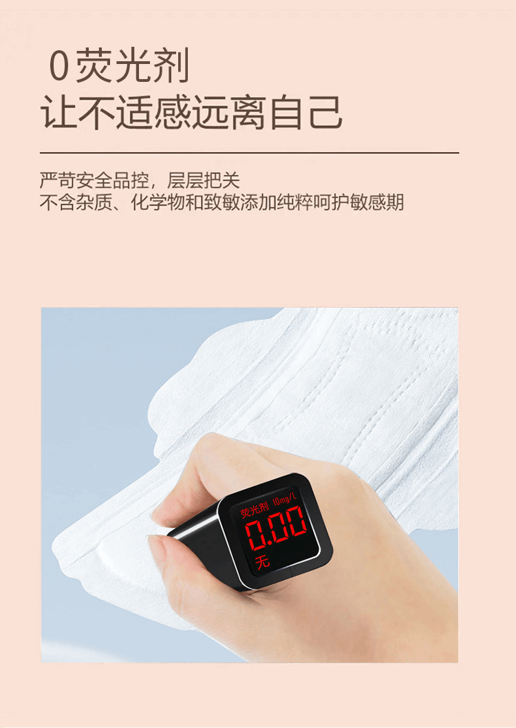商品RePad|瑞皮儿卫生巾4种尺寸日夜组合装姨妈巾33片超薄透气清爽量贩装,价格¥27,第7张图片详细描述