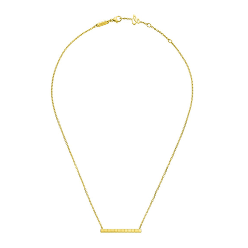 商品Chopard|【预售一周】Chopard/萧邦 经典款ICE CUBE 女士18K金冰块项链 817702-0001,价格¥11945,第3张图片详细描述