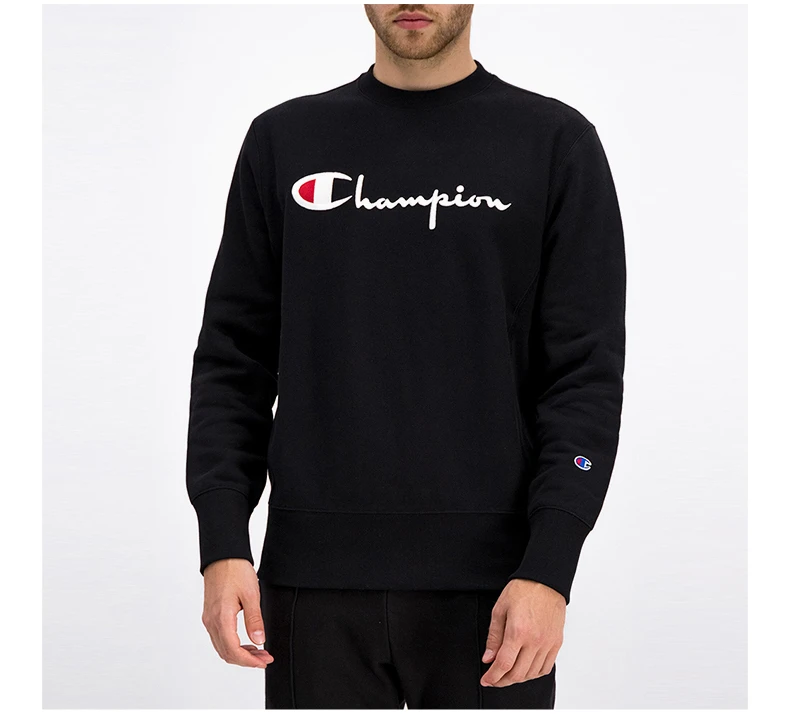 商品CHAMPION|CHAMPION 黑色男士卫衣/帽衫 212576-NBK,价格¥440,第5张图片详细描述