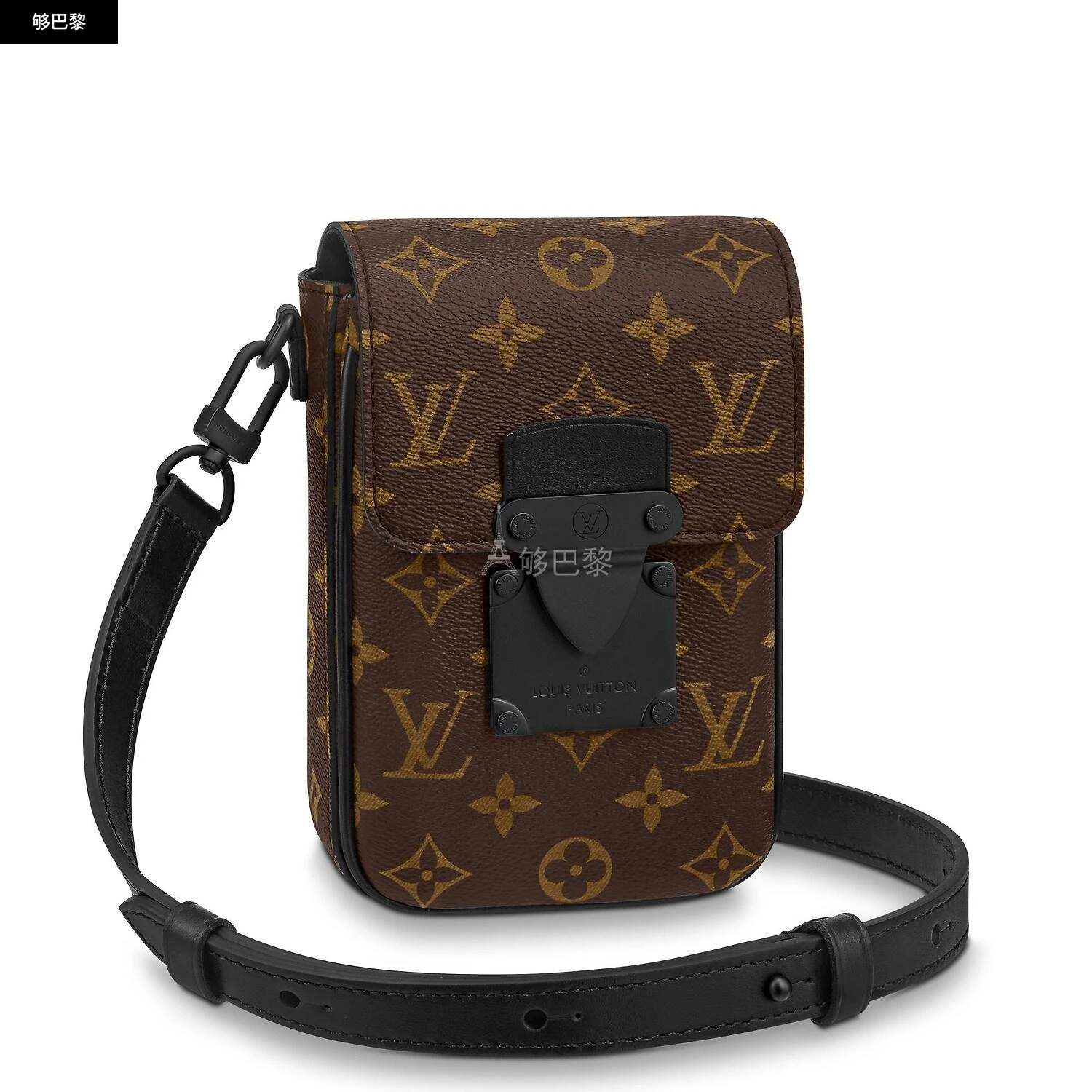 商品Louis Vuitton|【预售】 LV路易威登 24秋冬 男士 手机包 S-LOCK VERTICAL 迷你手袋 M81522,价格¥15929,第2张图片详细描述