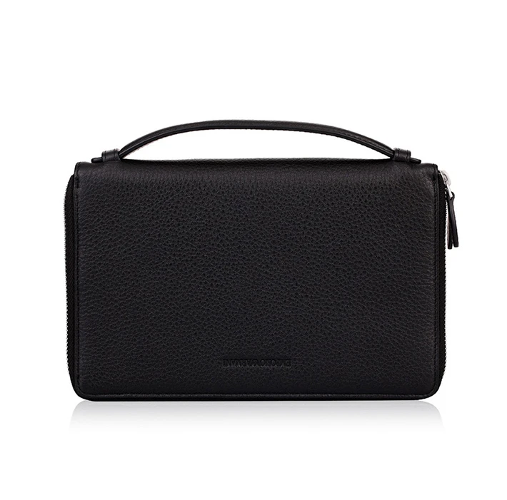商品[国内直发] Emporio Armani|EMPORIO ARMANI 黑色男士手拿包 Y4R015-YH185-80001,价格¥1884,第13张图片详细描述