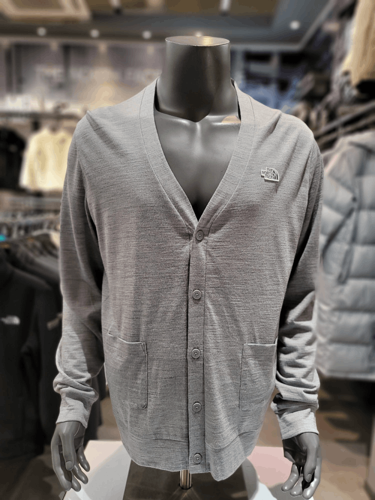商品The North Face|【Brilliant|包邮包税】北面户外 男士 MERINO 毛 开襟毛衫 NI5JK00EHGY,价格¥466,第1张图片详细描述