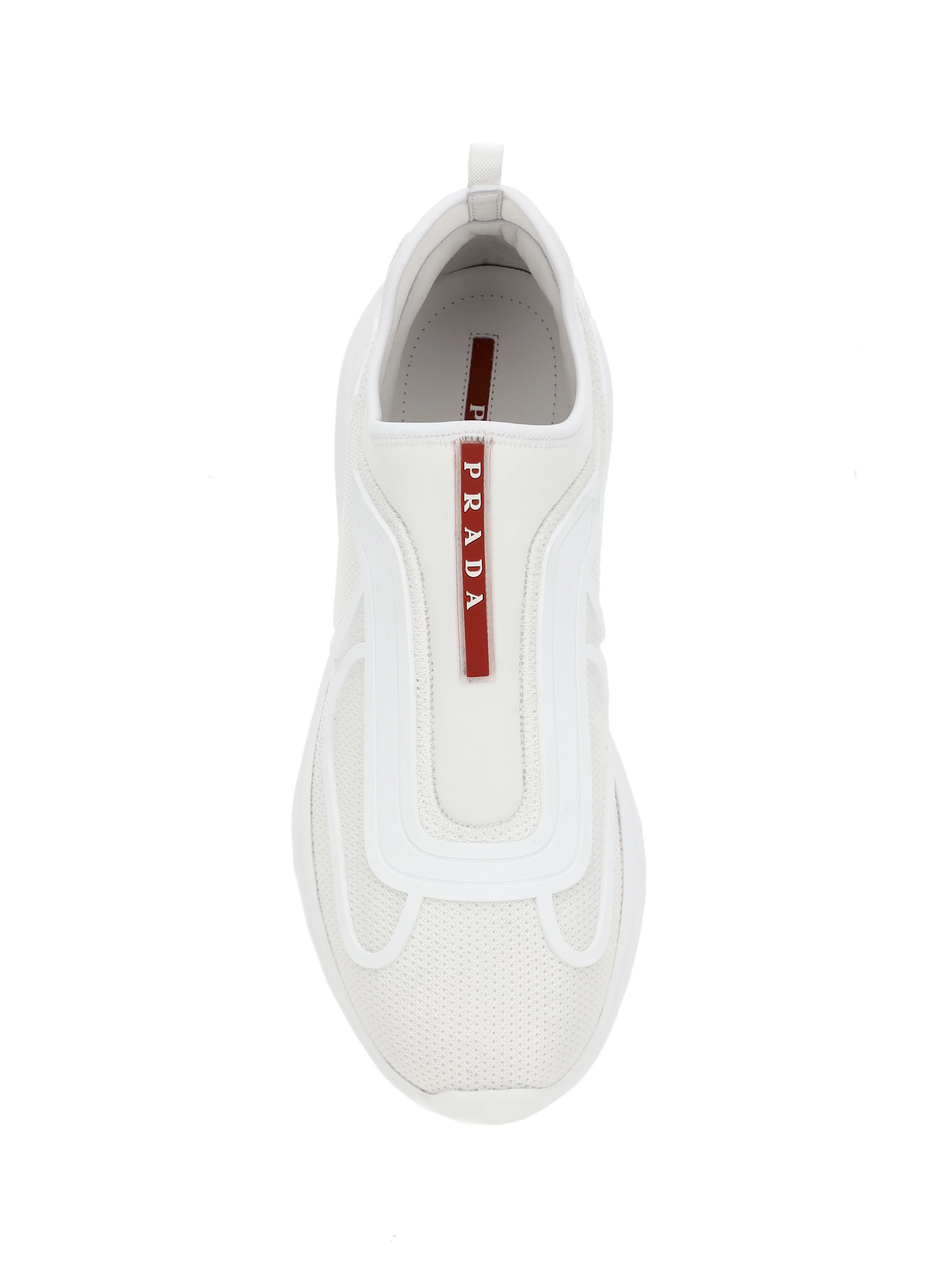 商品Prada|PRADA 男士白色运动鞋 4E3521-ELN-F0009,价格¥4126,第9张图片详细描述