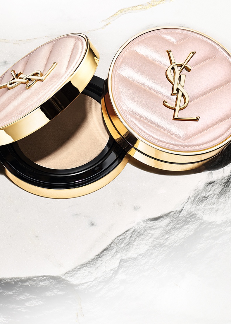 商品Yves Saint Laurent|YSL圣罗兰春季新品粉皮革气垫12g 粉气垫,价格¥547,第4张图片详细描述