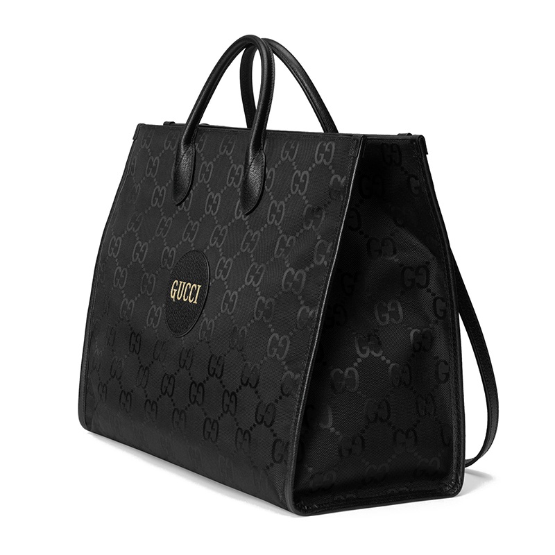 商品Gucci|GUCCI/古驰 Off the Grid系列 黑色尼龙可回收材料方款离网手提袋 630353H9HAN1000,价格¥12021,第5张图片详细描述