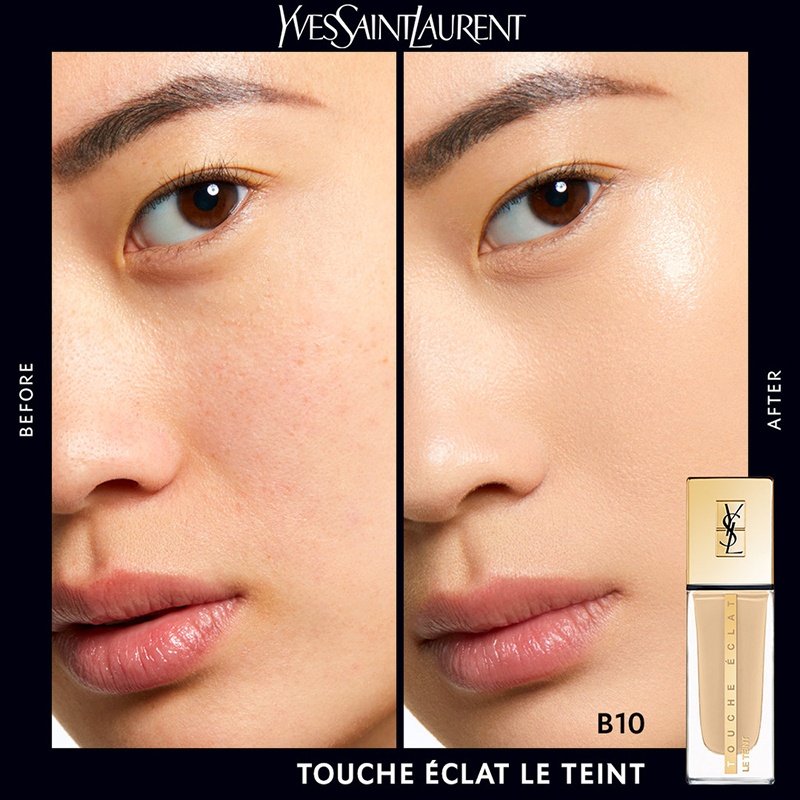 商品Yves Saint Laurent|YSL圣罗兰超模亮颜光感粉底液25ml,价格¥317,第4张图片详细描述