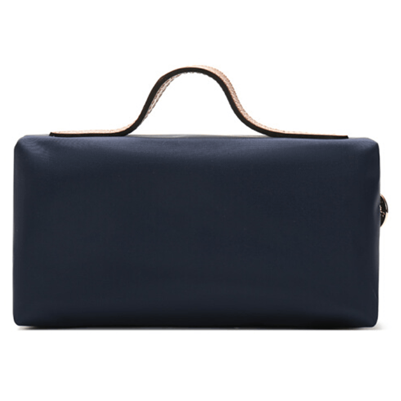 商品Longchamp|LONGCHAMP 珑骧女士LE PLIAGE系列织物女包化妆包洗漱包 海军蓝色 L3700089556,价格¥438,第5张图片详细描述