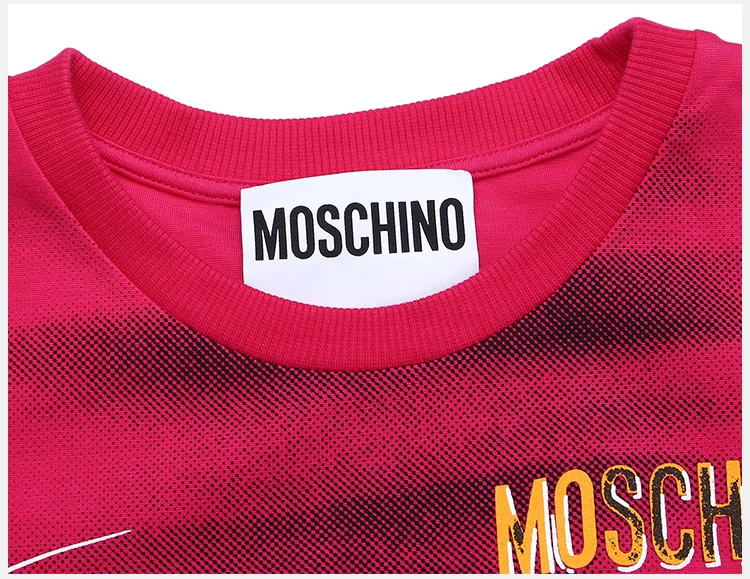 商品[国内直发] Moschino|MOSCHINO 玫红色女士连衣裙 EA0406-5526-1216,价格¥1034,第9张图片详细描述
