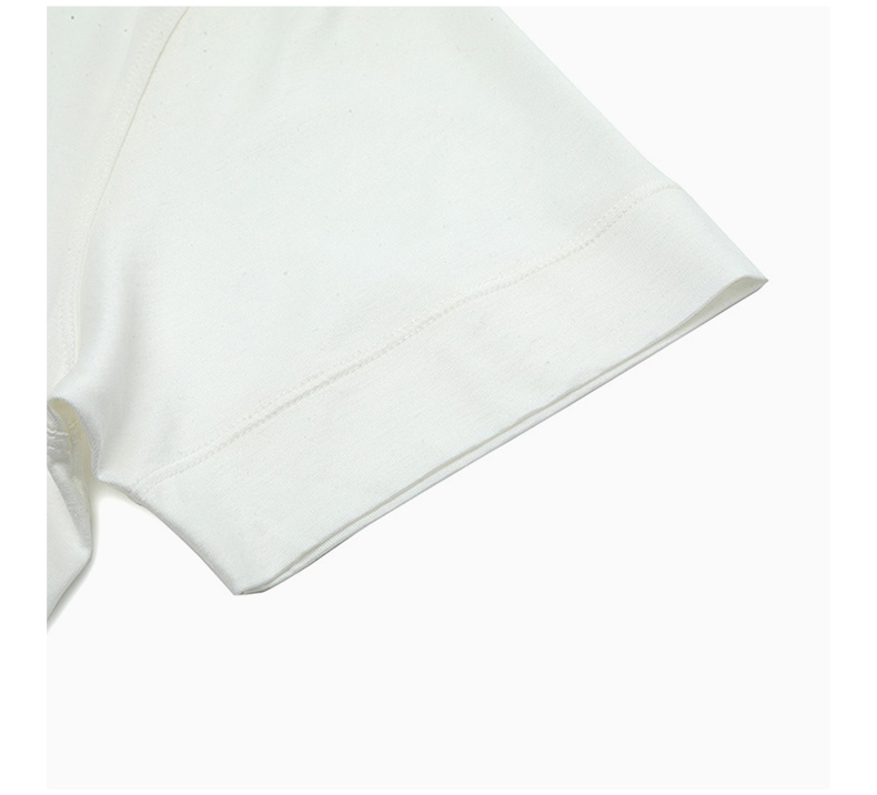 商品[国内直发] Emporio Armani|EMPORIO ARMANI 男白色短袖T恤 3L1TCE-1JUVZ-0128,价格¥679,第8张图片详细描述