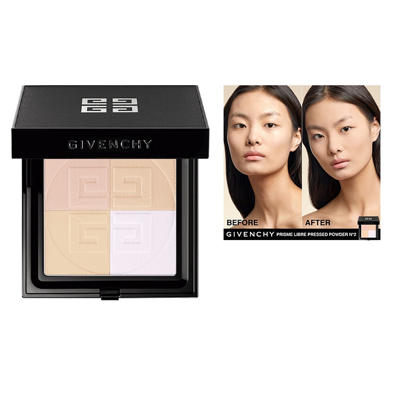 商品Givenchy|Givenchy纪梵希明星四宫格蜜粉饼9.5g 轻盈控油,价格¥468,第5张图片详细描述