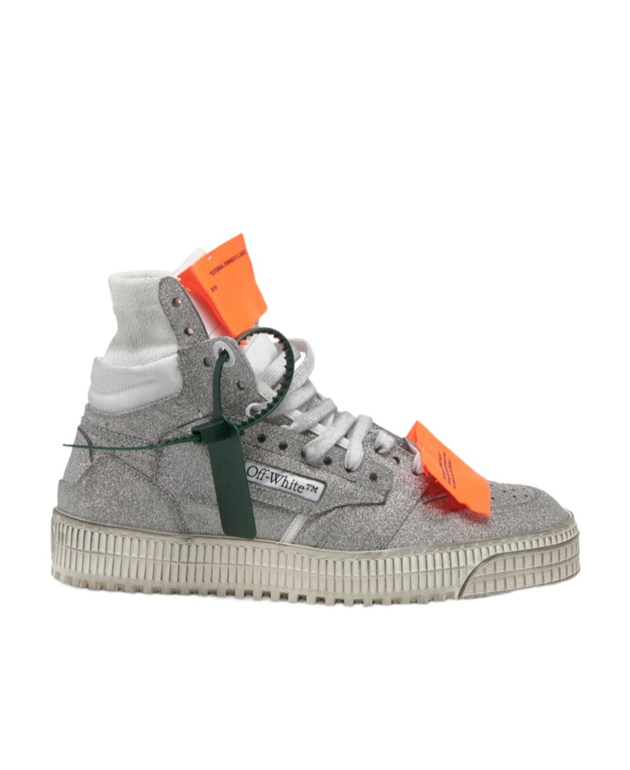 商品Off-White|高帮贴布系带帆布鞋OWIA112S22LEA004-澳门仓发货）,价格¥5249,第1张图片详细描述