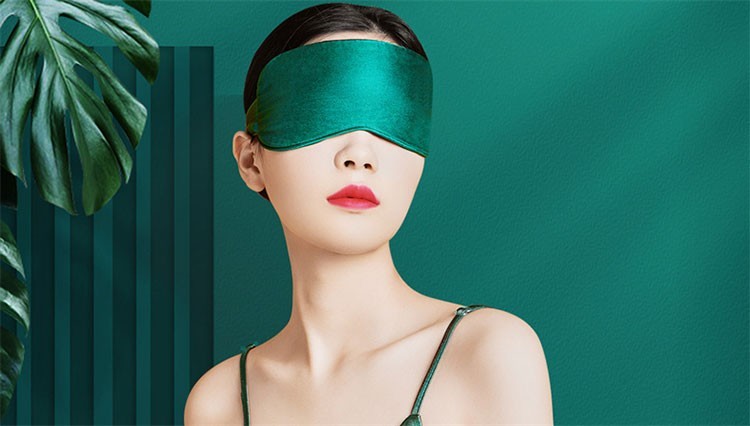 商品[国内直发] PMA|PMA酷轻松石墨烯发热真丝眼罩快速发热随时呵护双眼睡眠遮光透气眼罩热敷男女,价格¥94,第16张图片详细描述