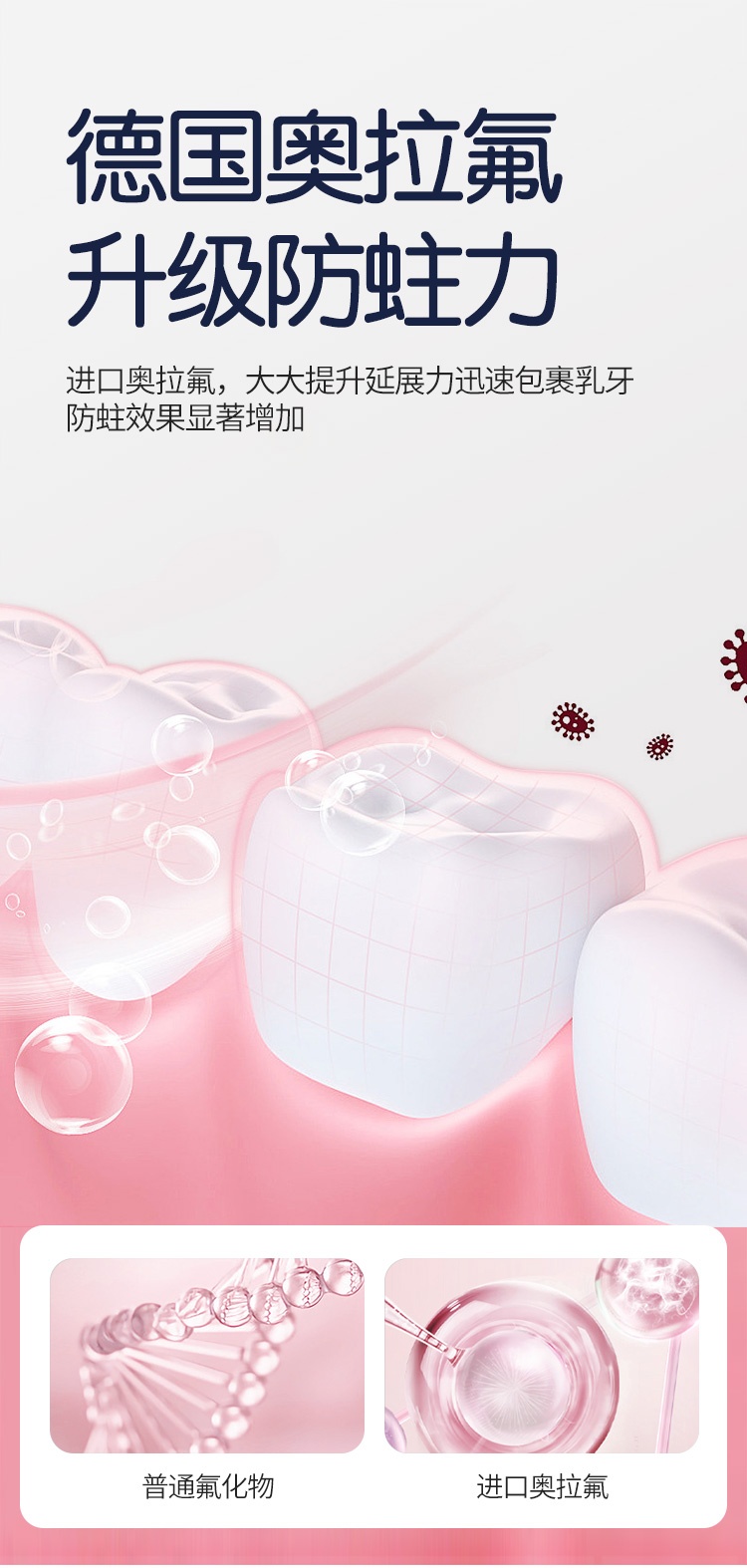 商品[国内直发] INBER|婴幼儿童牙膏3-6-12岁以上含氟防蛀牙宝宝换牙期小学生护齿防龋齿,价格¥19,第12张图片详细描述