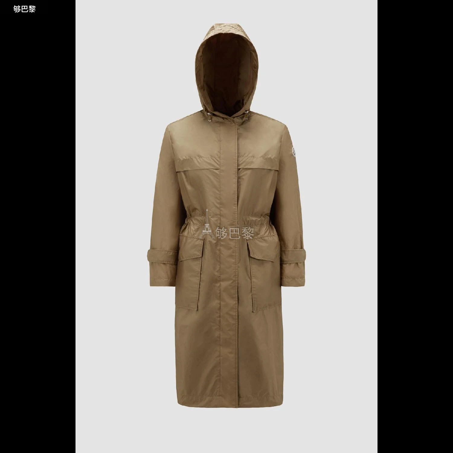 商品Moncler|【预售】 MONCLER盟可睐 24秋冬 女士 大衣 HIENGU RAIN COAT J10931C00018539YH238,价格¥8484,第2张图片详细描述