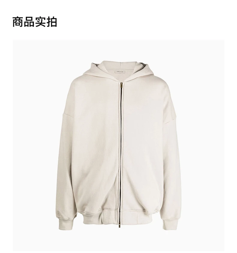 商品Fear of god|FEAR OF GOD 白色男士卫衣/帽衫 FGE50024FLC-024,价格¥2560,第4张图片详细描述