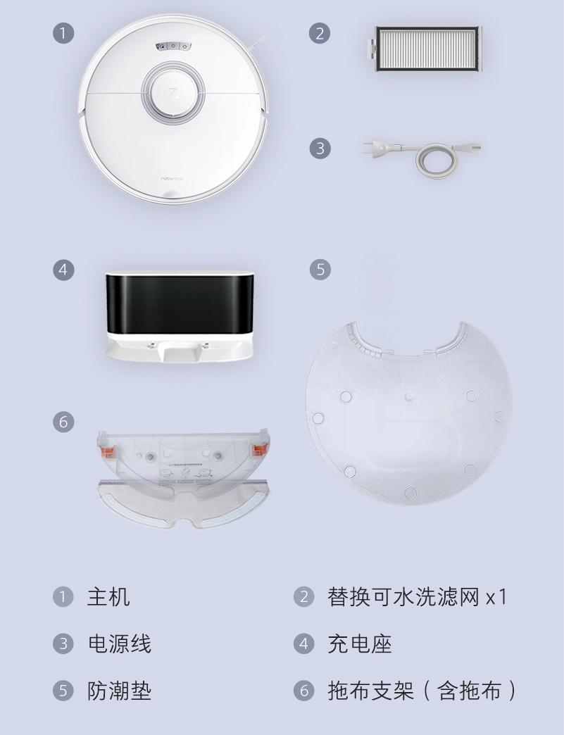 商品[国内直发] Roborock|石头（roborock） T8扫地机器人扫拖一体机 激光避障大吸力自动集尘扫拖机器人T8系列 T8智能集尘版 A3700RR,价格¥2475,第25张图片详细描述