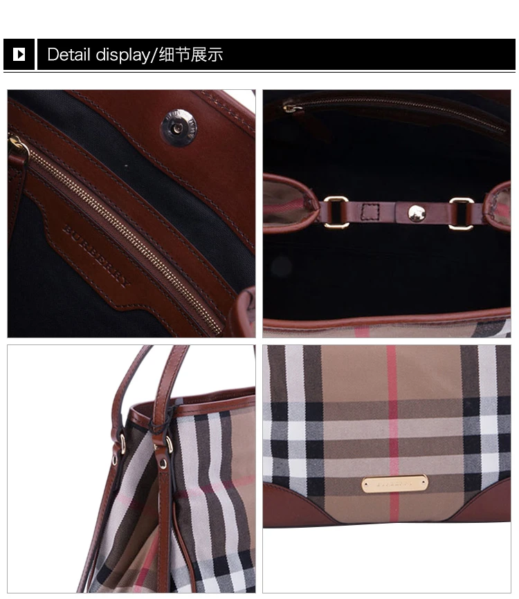 商品[国内直发] Burberry|Burberry 博柏利 女士单肩包 3831799,价格¥4681,第8张图片详细描述