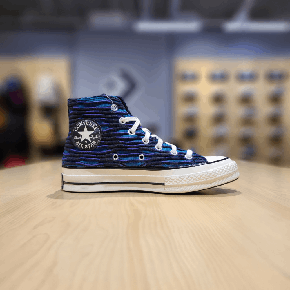 商品【预售商品15天发货】 Converse|【韩国直邮|包邮包税】匡威共用 Converse Chuck Taylor1970 Vibrent针织高帮鞋 168757C,价格¥418,第1张图片详细描述