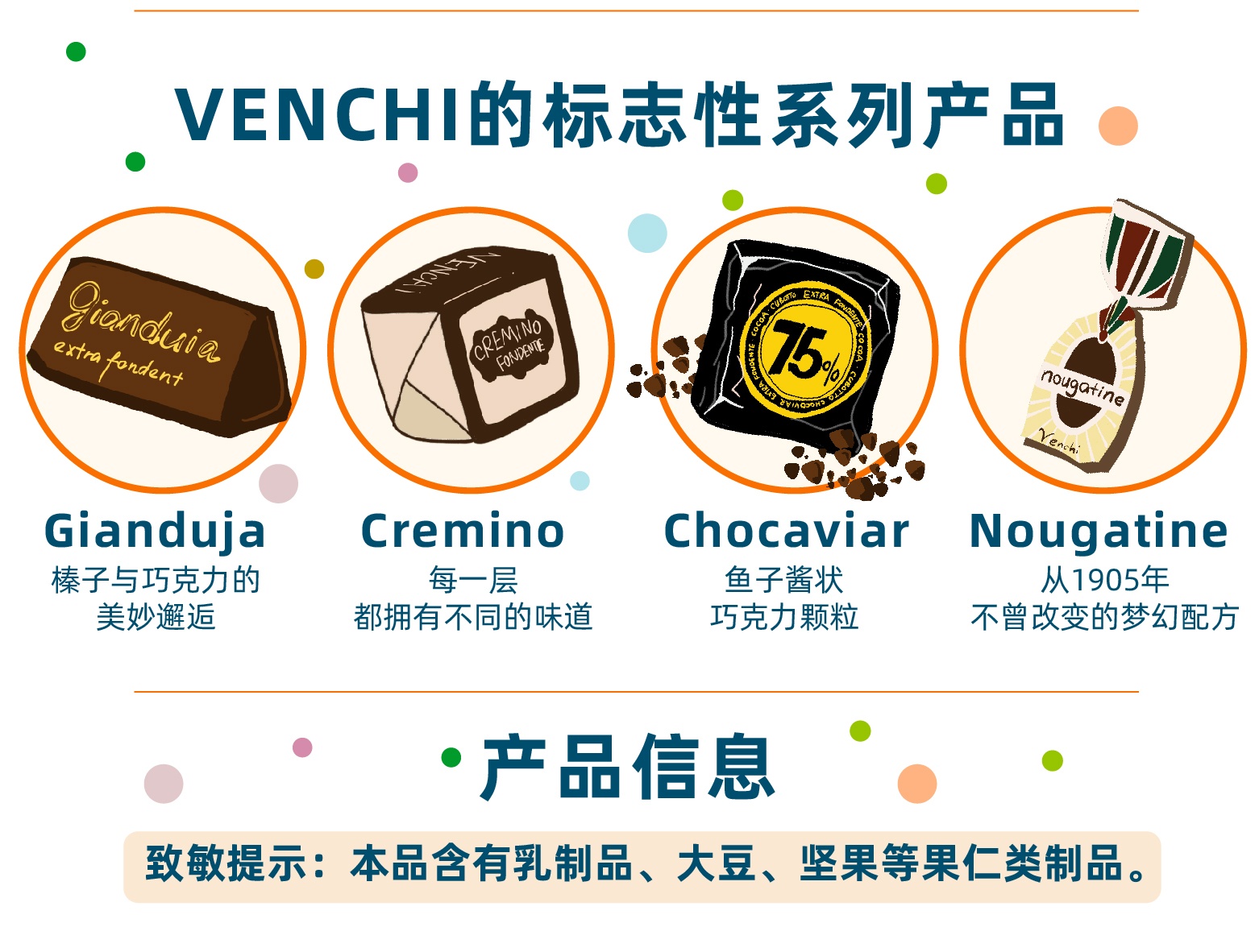 商品[国内直发] Venchi|意大利进口venchi闻绮鱼子酱巧克力礼盒铁书款送女友生日礼物糖果,价格¥407,第2张图片详细描述