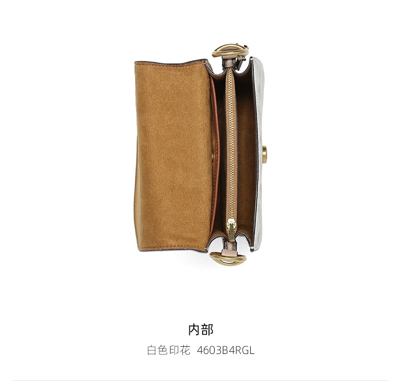 商品Coach|蔻驰专柜款BEAT迷你女士PVC配皮单肩手提包,价格¥3235,第6张图片详细描述