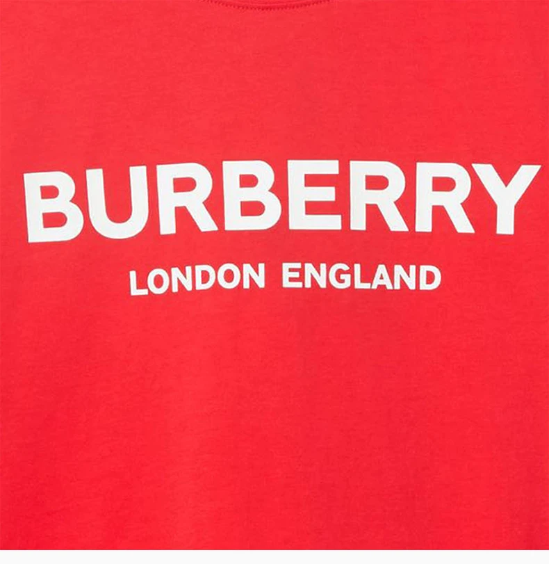 商品Burberry|BURBERRY 红色男童T恤 8011169,价格¥630,第5张图片详细描述