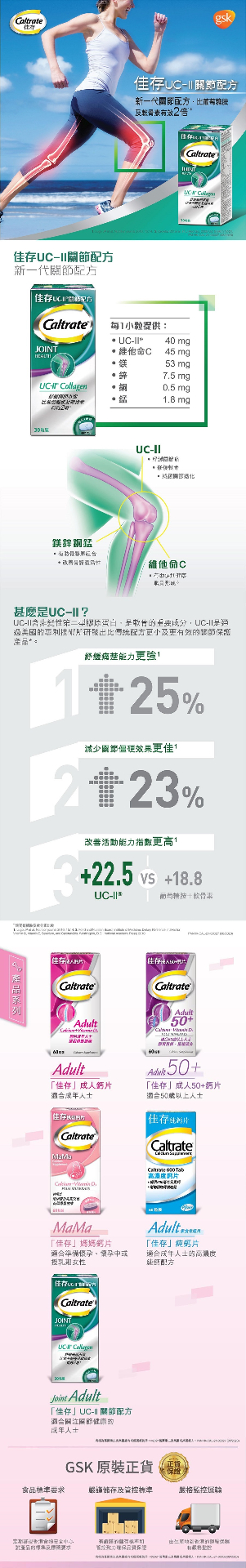 商品[国内直发] Caltrate|CALTRATE  UC-II® 关节配方,价格¥506,第1张图片详细描述