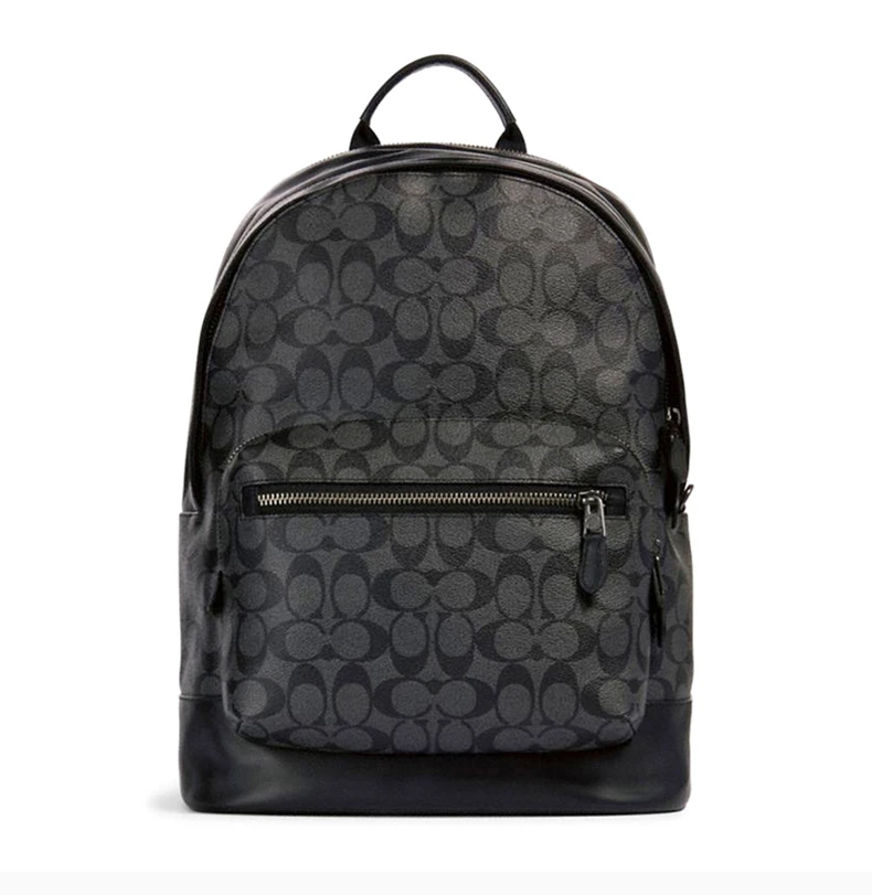 商品Coach|COACH 男士哑光黑色双肩包 F2736QBAF4,价格¥2327,第5张图片详细描述