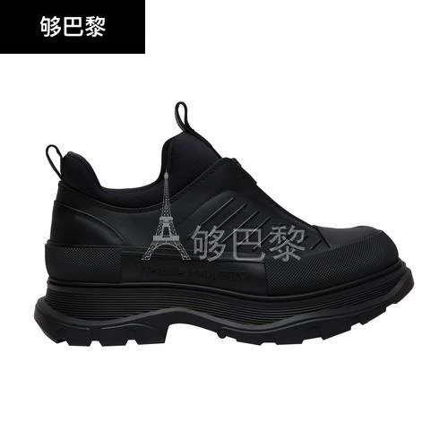 商品Alexander McQueen|【特惠9.0折】包邮包税【预售7天发货】 ALEXANDER MCQUEEN 男士 休闲运动鞋 Trad Slick 运动鞋  758771WHYKJ/1000 AMQYM2QPBCK,价格¥7502,第3张图片详细描述