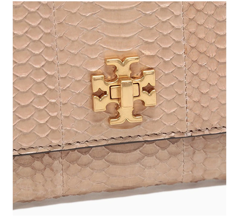 商品[国内直发] Tory Burch|TORY BURCH 女士褐色皮质手提单肩包 45300-262,价格¥2739,第7张图片详细描述