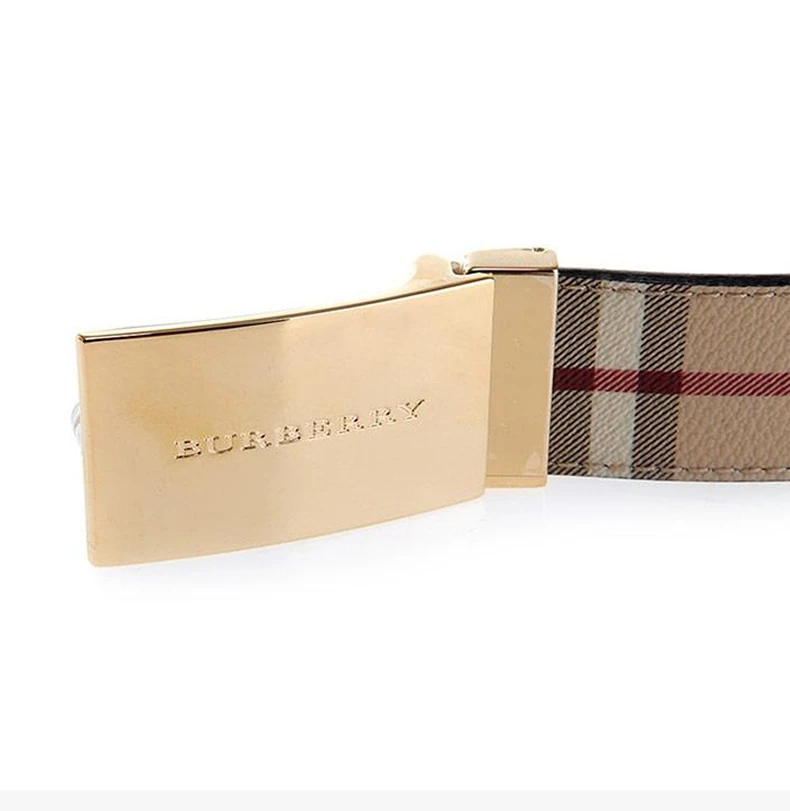 商品Burberry|BURBERRY 女士格纹腰带 3742237,价格¥2010,第8张图片详细描述