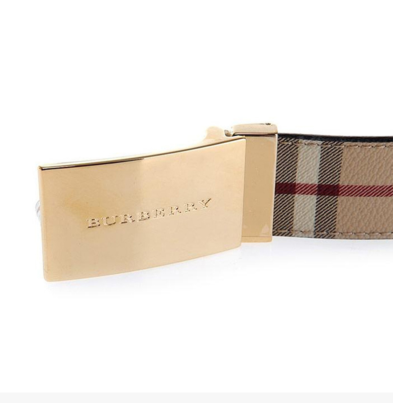 商品Burberry|BURBERRY 女士格纹腰带 3742237,价格¥1890,第10张图片详细描述