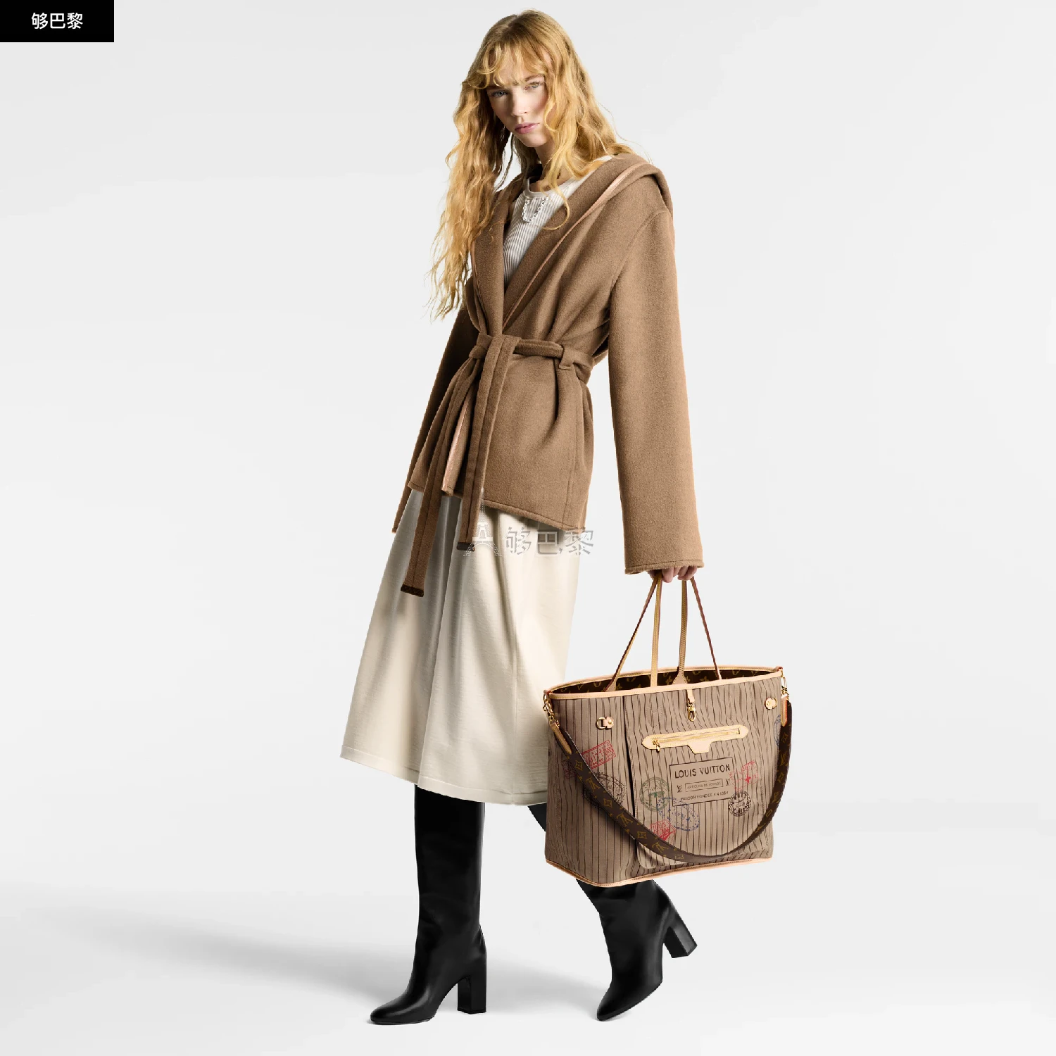 商品Louis Vuitton|【预售】 LV路易威登 25春夏 女士 单肩包 NEVERFULL BANDOULIÈRE INSIDE OUT 大号手袋 M11948 ,价格¥20394,第4张图片详细描述
