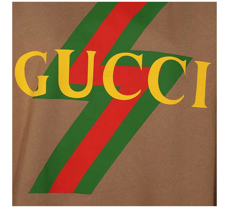 商品[国内直发] Gucci|GUCCI 棕色女士卫衣/帽衫 717427-XJEXP-2597,价格¥11335,第6张图片详细描述