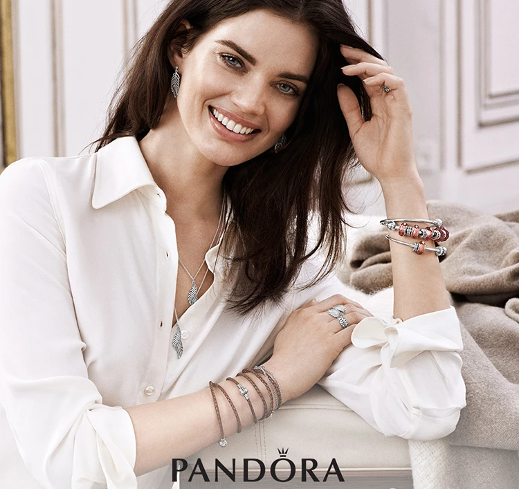 商品[国内直发] PANDORA|PANDORA 白色女士固定夹 791494EN12,价格¥287,第1张图片详细描述