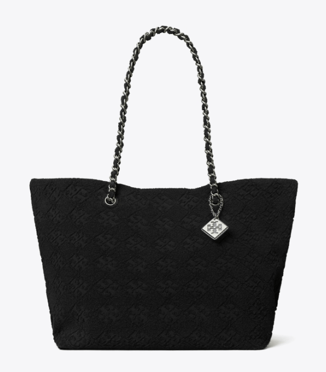 商品Tory Burch|汤丽柏琦Ella 织物链条单肩托特包（香港仓发货）,价格¥2917,第7张图片详细描述