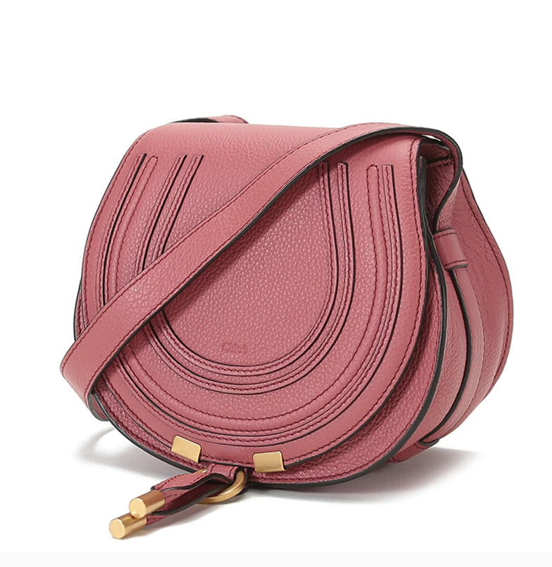 商品Chloé|CHLOE' 女士深粉色单肩包 C21AS680-F01-6S2,价格¥4369,第5张图片详细描述