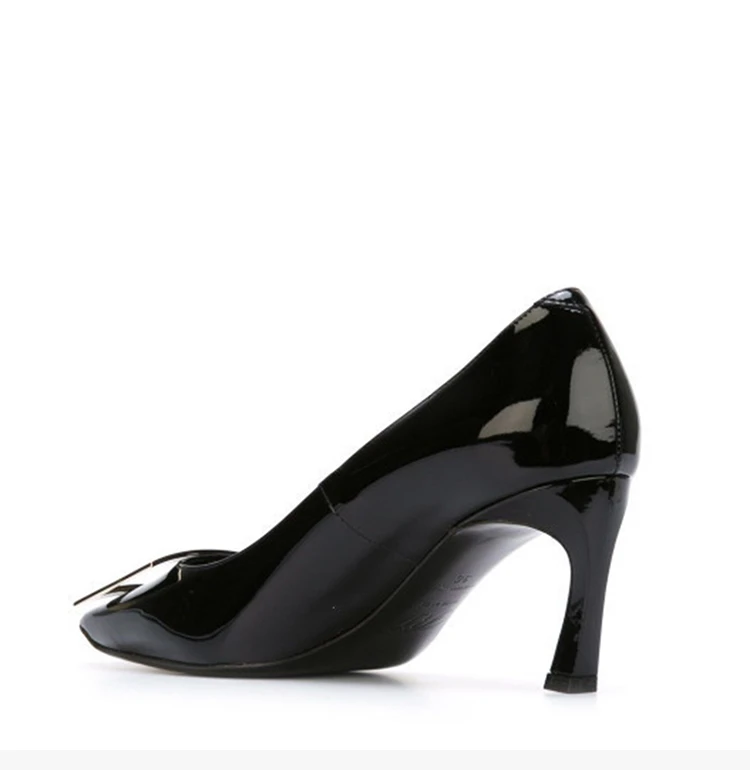 商品[国内直发] Roger Vivier|ROGER VIVIER 黑色女士高跟鞋 RVW40015280-D1P-B999,价格¥7114,第6张图片详细描述