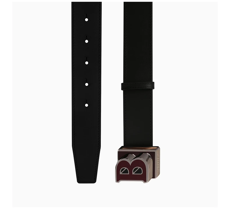 商品Burberry|BURBERRY 黑色男士腰带 8049377,价格¥2917,第6张图片详细描述