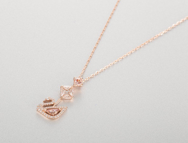 商品Swarovski|SWAROVSKI 施华洛世奇 耀眼的天鹅 DAZZLING SWAN 项链女   5473024,价格¥668,第6张图片详细描述