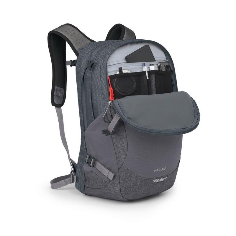 商品Osprey|【现货】小鹰 Nebula 32男女通用钨灰色尼龙日常背包 NEBULA-TUNGSTEN,价格¥1920,第5张图片详细描述
