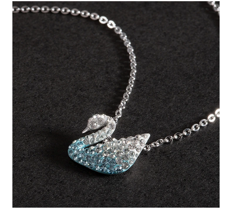 商品[国内直发] Swarovski|SWAROVSKI 蓝色女士项链 5512094,价格¥337,第4张图片详细描述