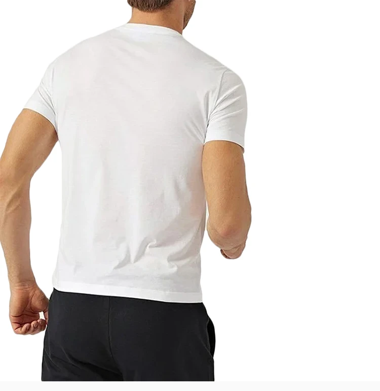 商品Emporio Armani|Emporio Armani 安普里奥 阿玛尼 男士白色印花短袖T恤 3ZPT50-PJM9Z-1100,价格¥440,第7张图片详细描述