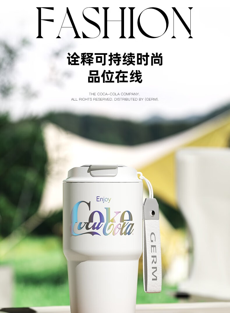 商品GERM|日本GERM格沵 联名款（米奇/可口可乐）咖啡杯 390ML/590ML,价格¥265,第4张图片详细描述
