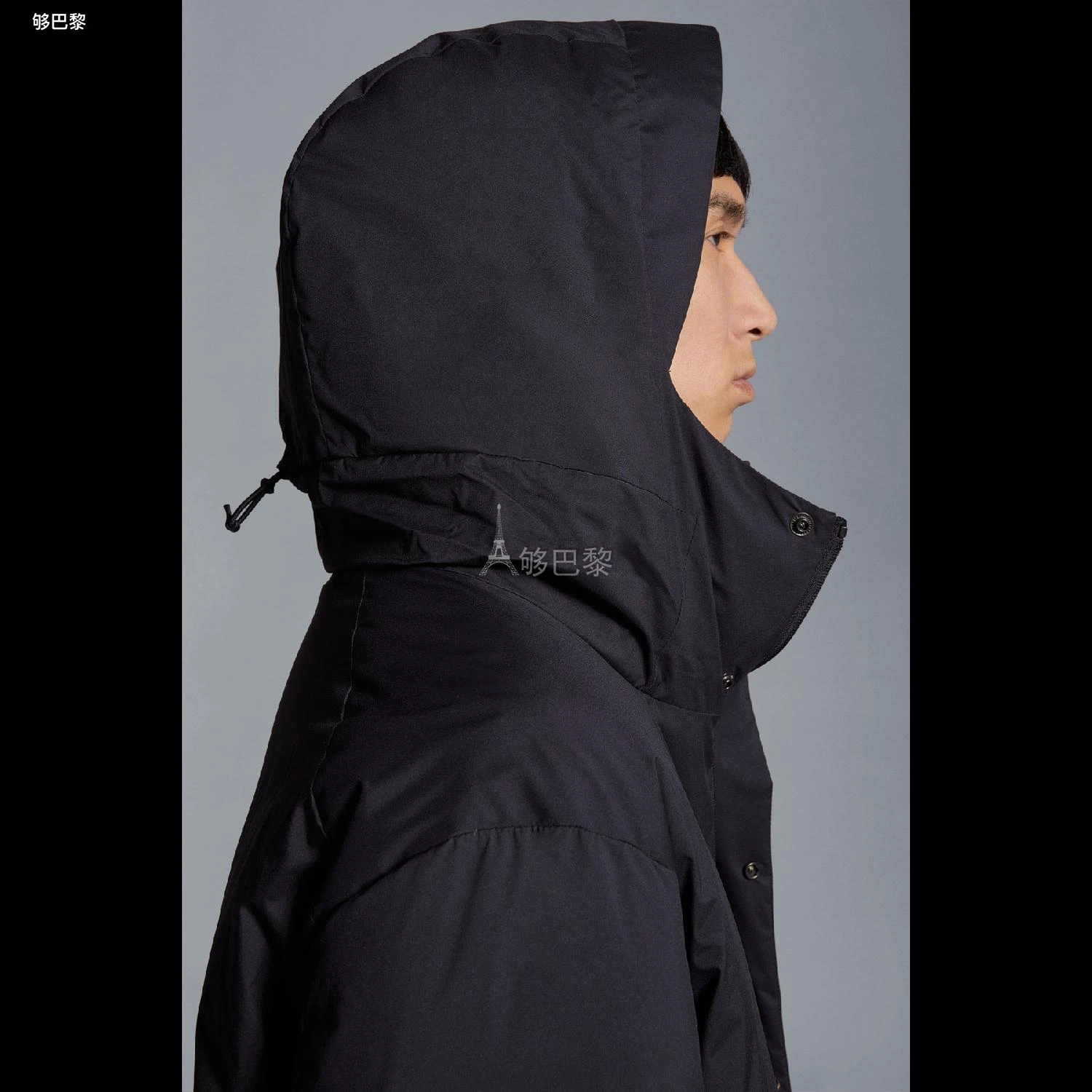 商品Moncler|【预售】 MONCLER盟可睐 24秋冬 男士 大衣 早秋新品 Aberden长款男士羽绒服派克大衣 I20911C0001159754999,价格¥13546,第3张图片详细描述