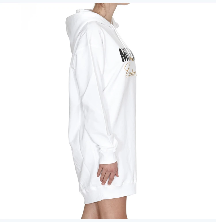商品Moschino|Moschino 莫斯奇诺 女士白色卫衣 EJ0456-0527-6001,价格¥2697,第7张图片详细描述