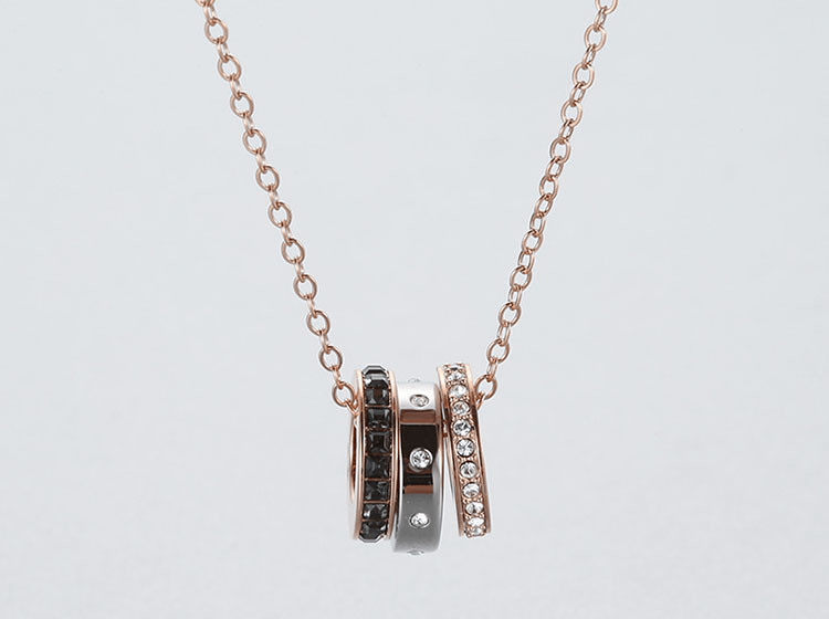 商品Swarovski|SWAROVSKI 施华洛世奇 三环转运珠男女情侣项链礼物 5353666 ,价格¥776,第6张图片详细描述
